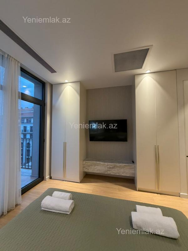 Kirayə 1 otaqlı Bina evi menzil (Yeni tikili), 47 m², Sabunçu rayonu — Mənzil, Bakı (5)