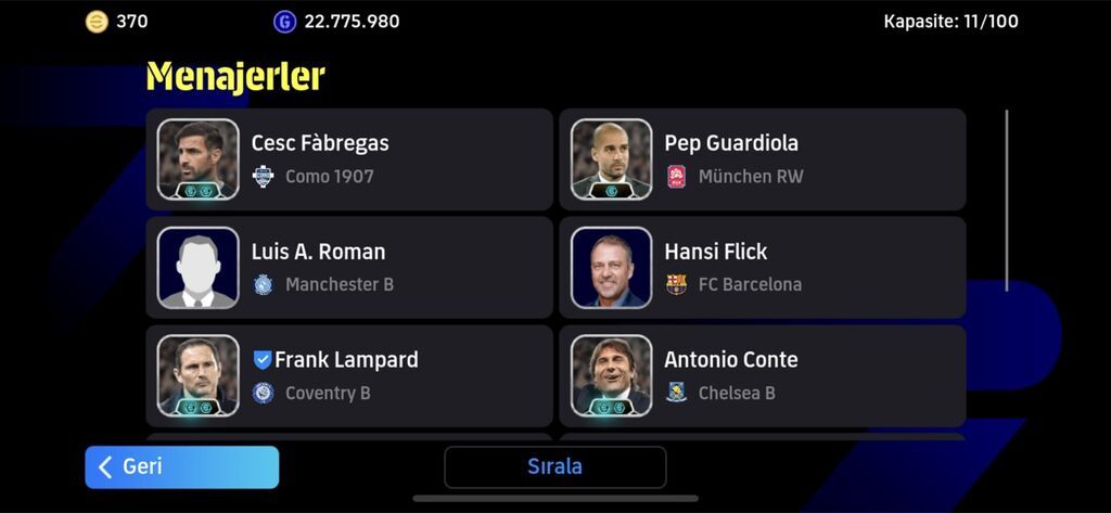 Satılır eFootball 3215 Güc / Əfsanəvi Heyət + Xüsusi Menecerlə — Digər, Bakı (2)
