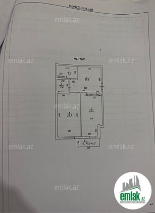 Satılır 2 otaqlı 80 m² yeni tikili Xətai r — Mənzil (2)