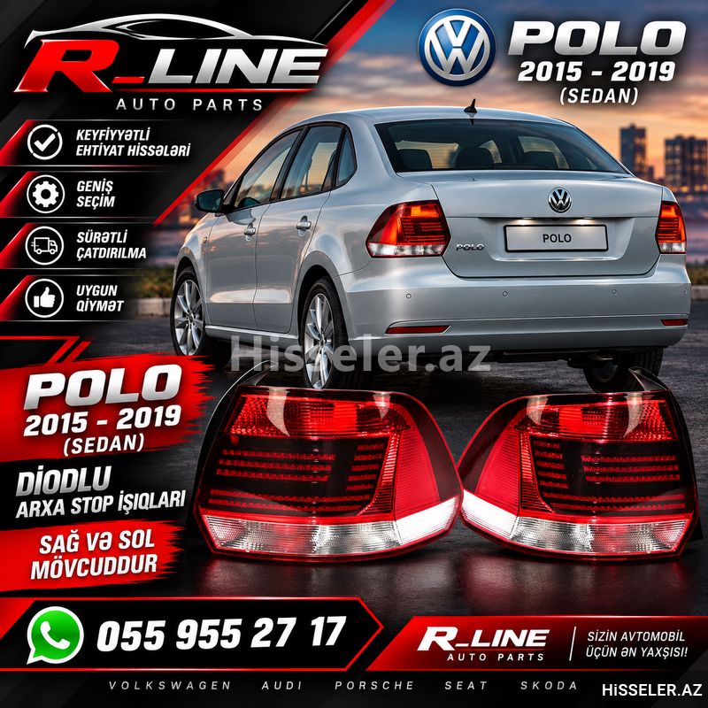 Audi Wolksvagen Porche Seat Skoda Polo (rus) ehtiyat hisseler — Digər, Bakı (2)