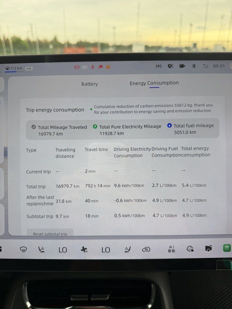 Changan Qiyuan Q07, 1.5 L, 31.7 kWh, 2025 il, 16 980 km 99-PR-288 — Avtomobillər, Bakı (9)