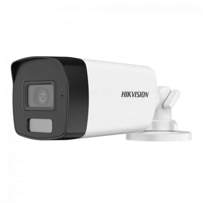 Hıkvısıon - DS-2CE17D0T-LFS (2.8mm) 2MP IR40m/LED40m Smart Hybrid Light Audio Fixed Bullet Camera — Təhlükəsizlik sistemləri, Bakı