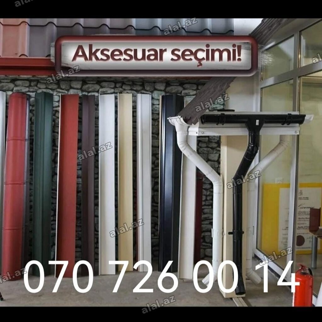 Metal dam örtükləri, Kredit yoxdur — Dam örtükləri, Bakı (2)
