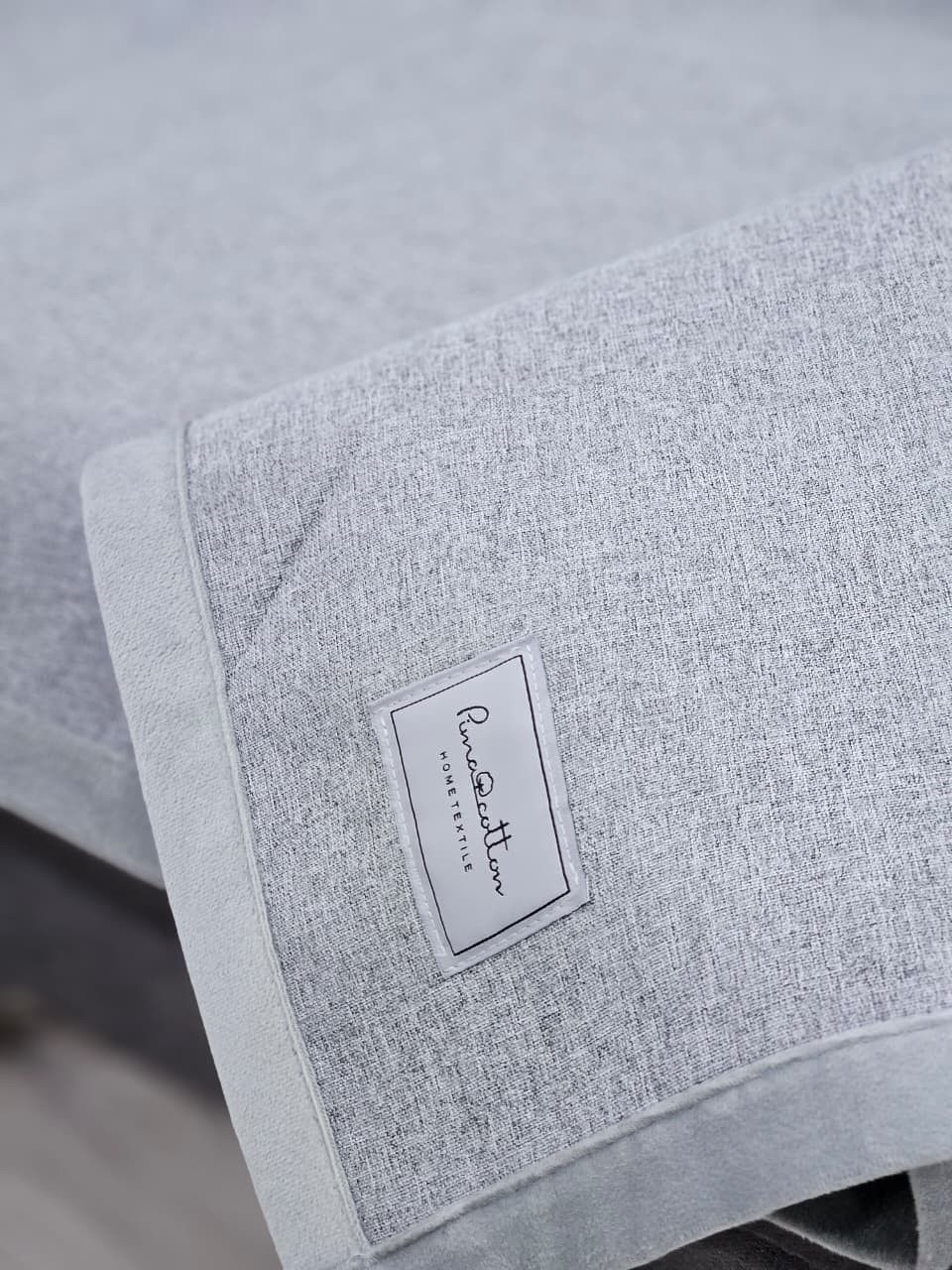 Divandek Pima Cotton, kətan, boz, 280x70 sm — Mallar, Bakı (2)