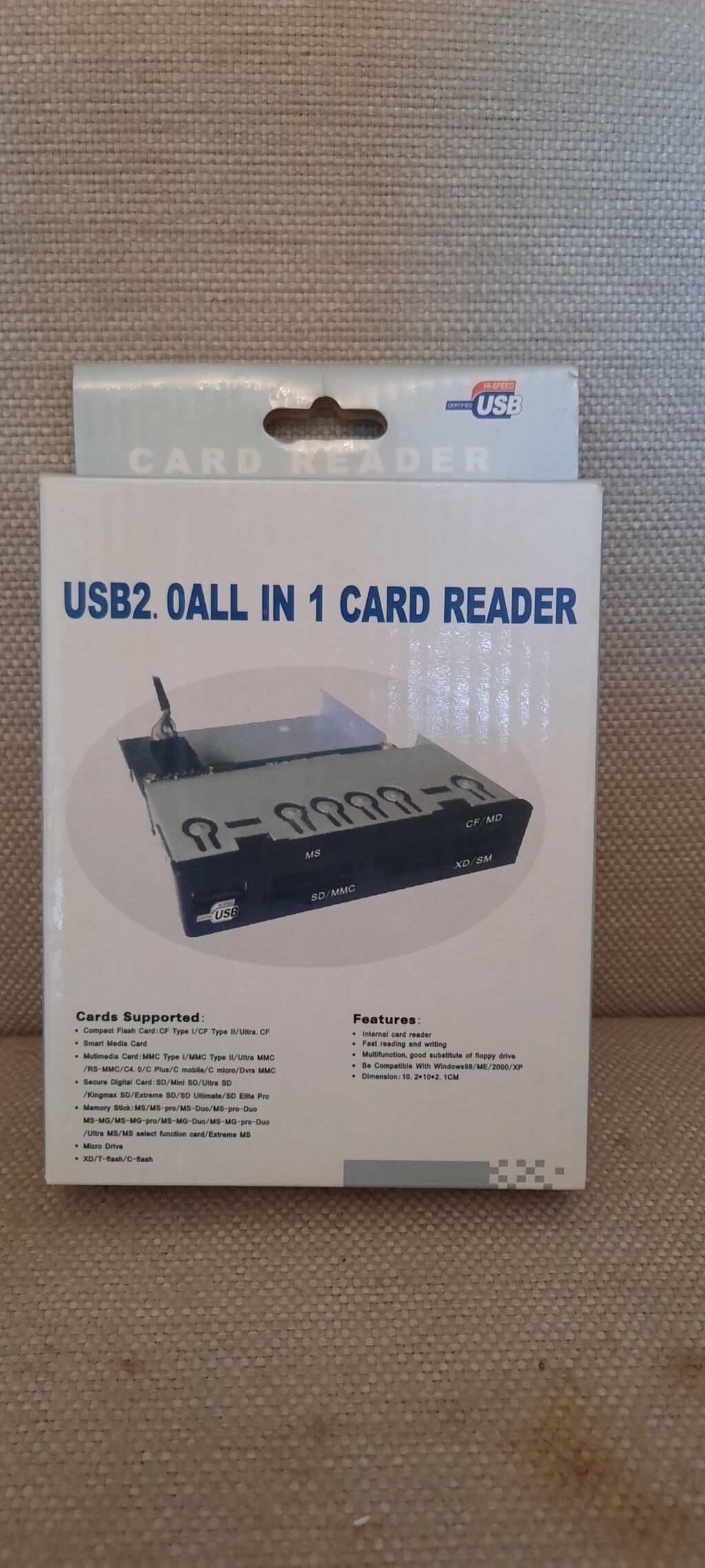 USB 2.0 “All‑in‑One” daxili kart oxuyucu - 3.5" bay üçün daxili — Digər, Bakı (4)