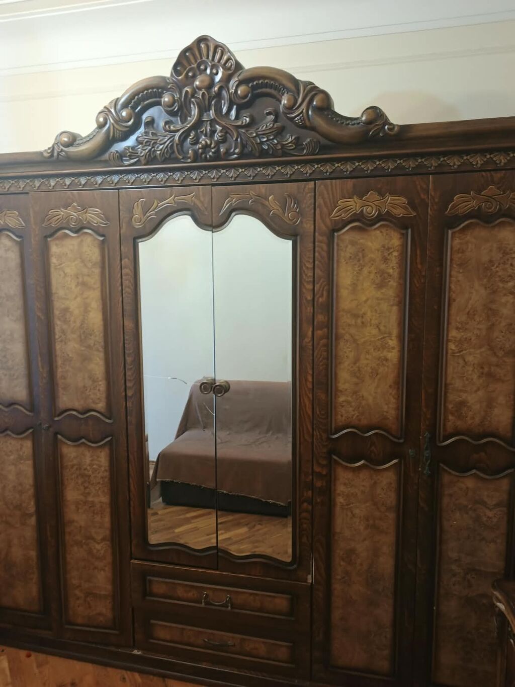 İkinəfərlik çarpayı, Dolab, İşlənmiş — Yataq otağı mobilya dəstləri, Bakı (2)