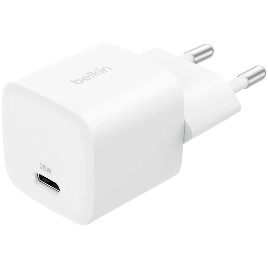 Qidalanma adapteri Belkın Usb-c, 25 Vt, Ağ — Bakı