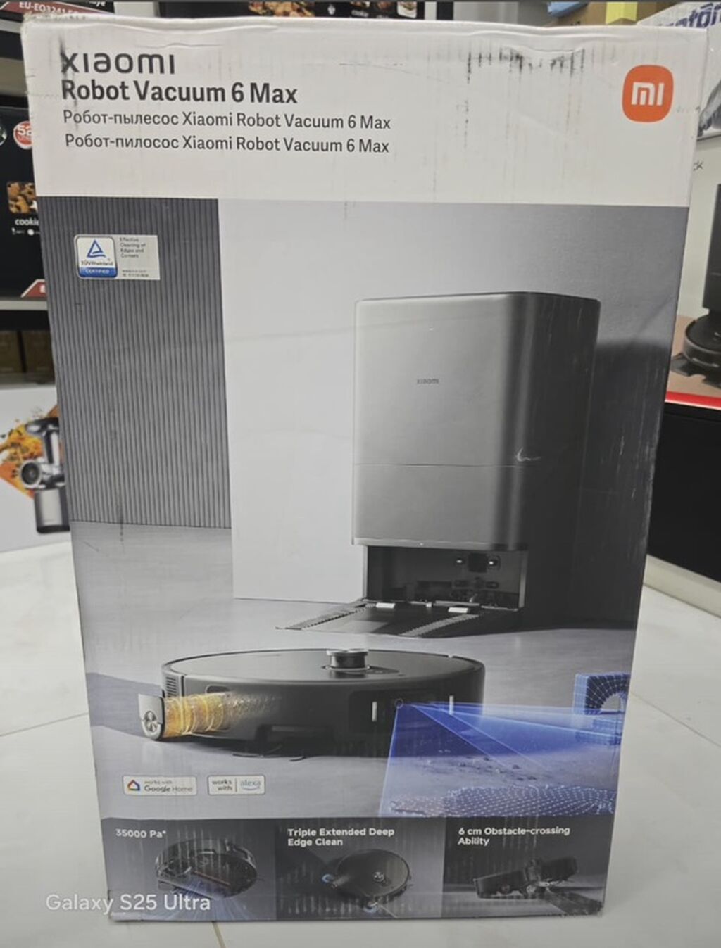 Xiaomi Robot Vacuum 6 Max – ağıllı robot tozsoran və özünüboşaltma — Robot tozsoran, Bakı