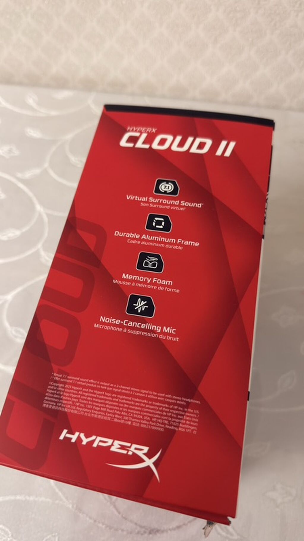 Cəmi 10 gün istifade edilib. HyperX Cloud 2 Orjinal Amerikadan — Səs texnikası, Bakı (4)