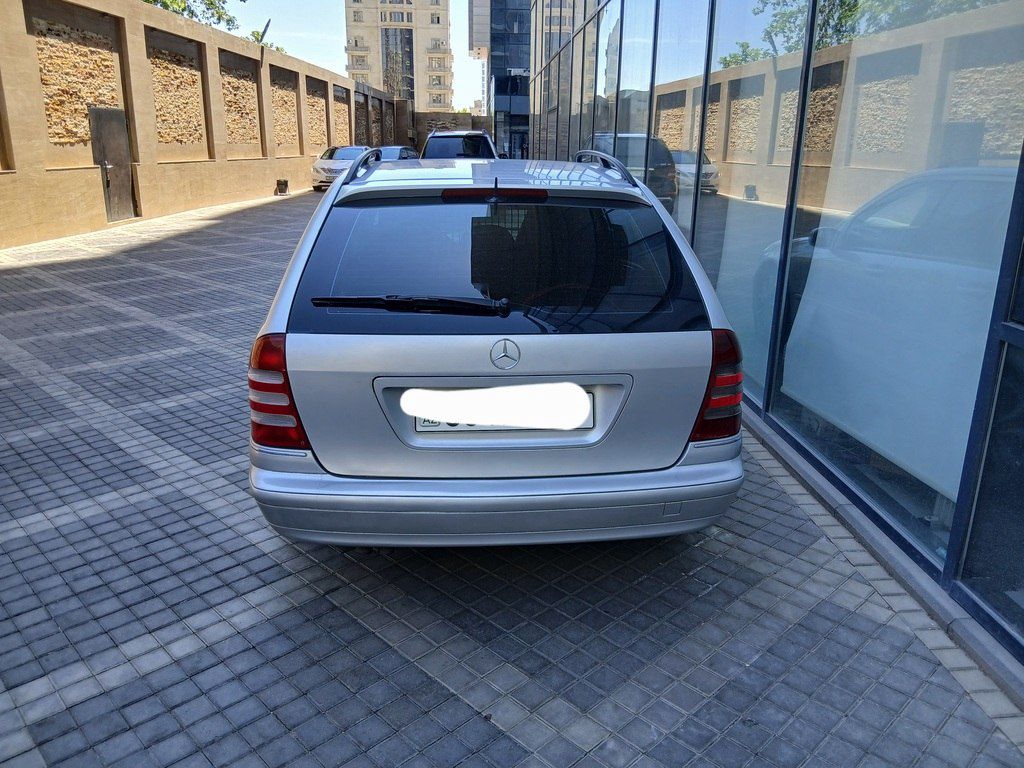 Mercedes C 200, 2.2 L, 2002 il, 368 524 km — Avtomobillər, Bakı (12)