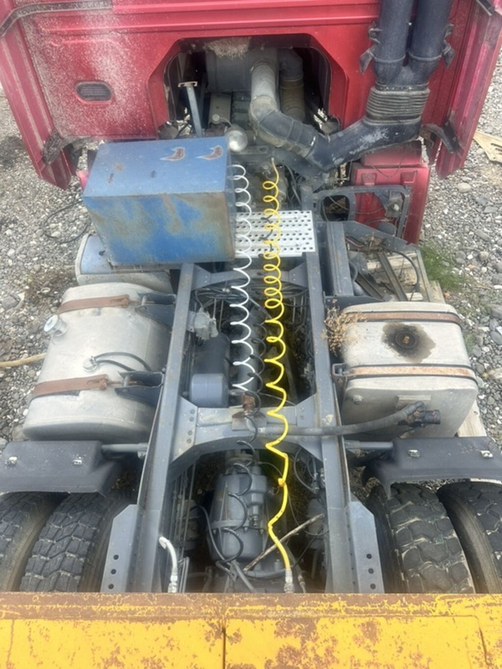 Ağır texnika daşımaq üçün traktor qoşqu komplekti - Çəkmə başlığı 04-BF-747 — Yük maşınları, Ağdam (4)