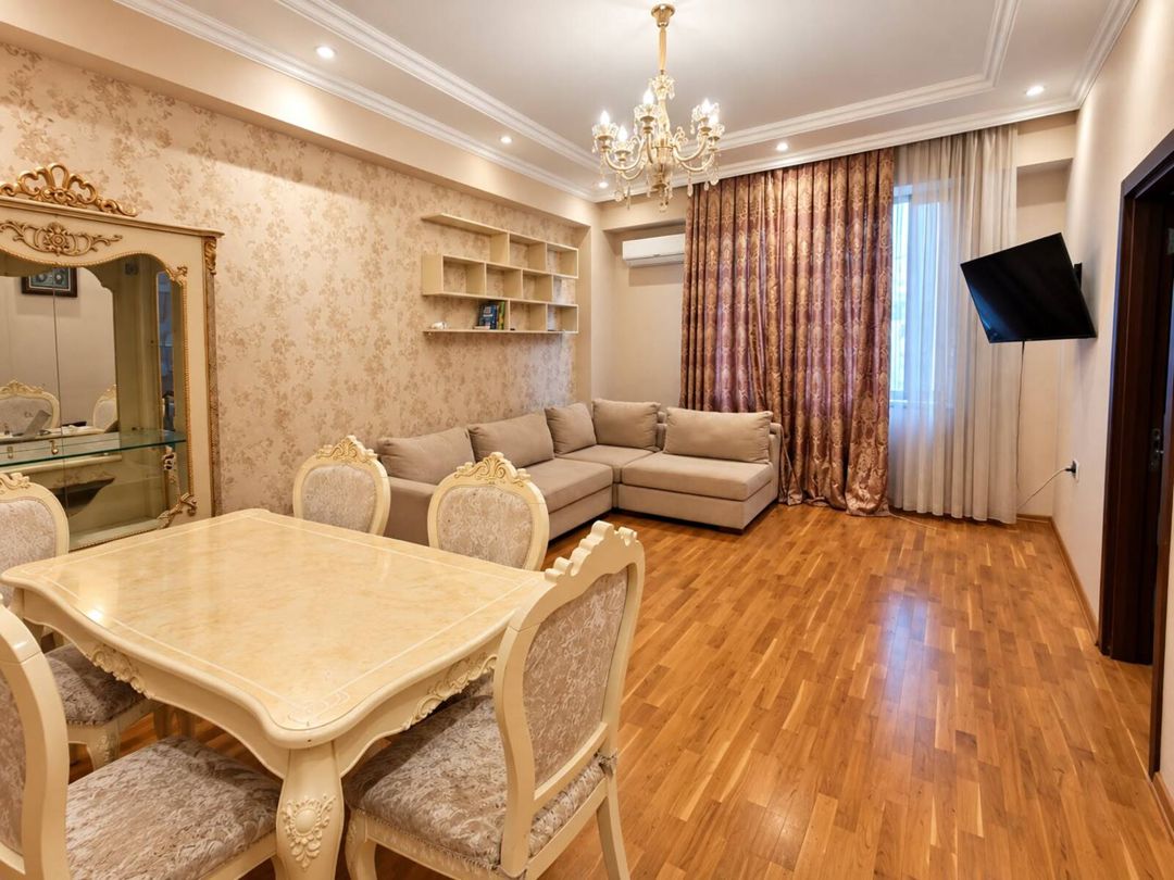 İcarəyə verilir 3 otaqlı yeni tikili 80 m² — Mənzil, Bakı (8)