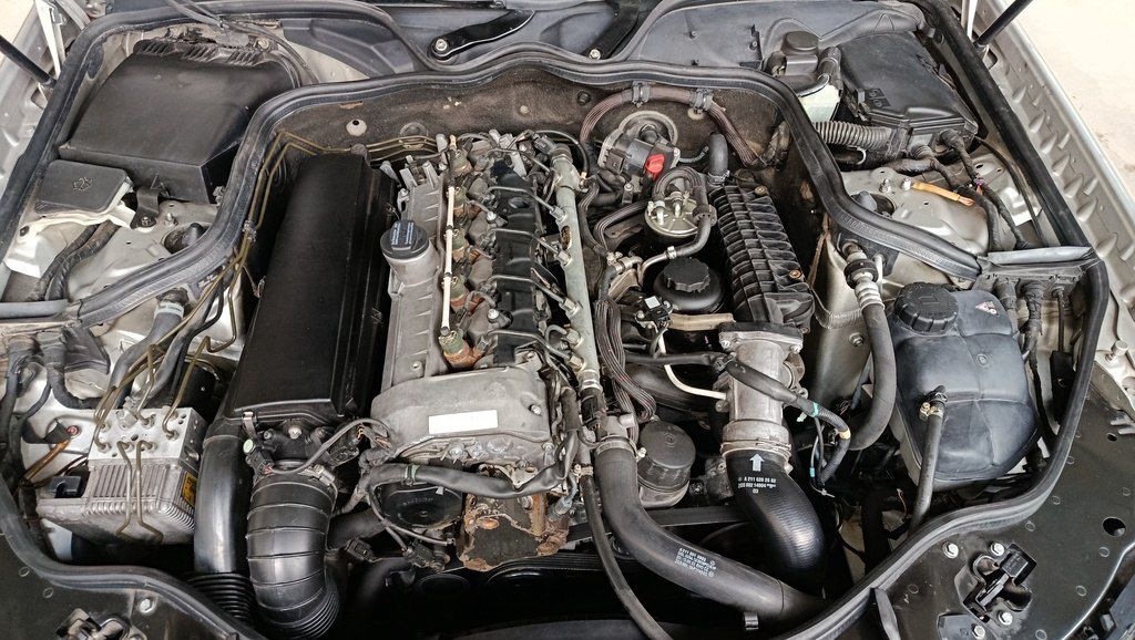 Mercedes E 270, 2.7 L, 2003 il, 323 000 km 90-UM-867 — Avtomobillər, İmişli (6)