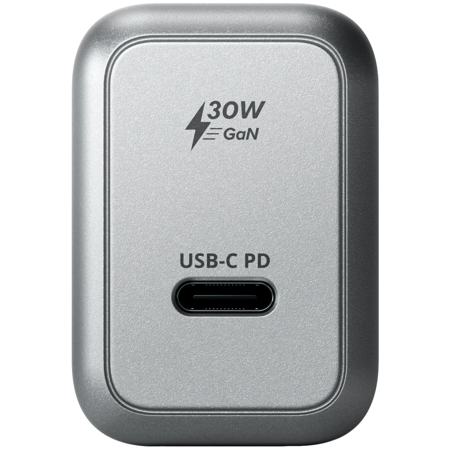 Qidalanma adapteri Satechı Usb-c, 30 Vt, Boz — Şarj cihazları, Bakı (3)