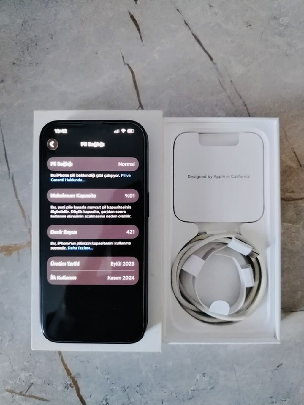 IPhone 15 Pro, 256 GB, Blue Titanium, Face ID — Apple iPhone, Sumqayıt (4)