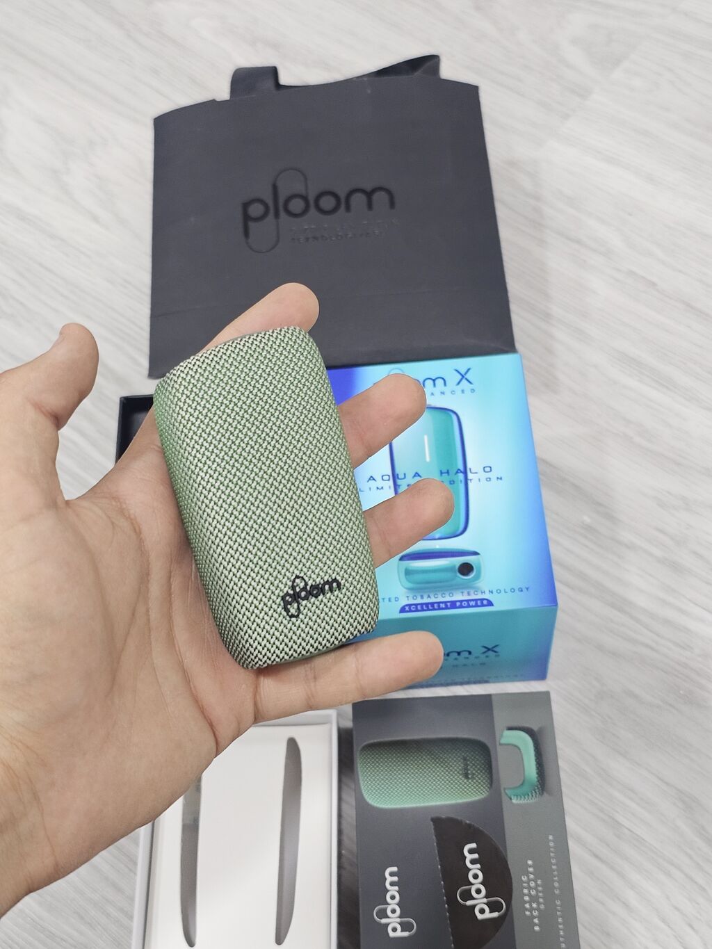 Ploom X Advanced – Aqua Halo Limited Edition seti Hədiyyə edilib. Heç — Elektronik siqaretlər, Bakı (4)