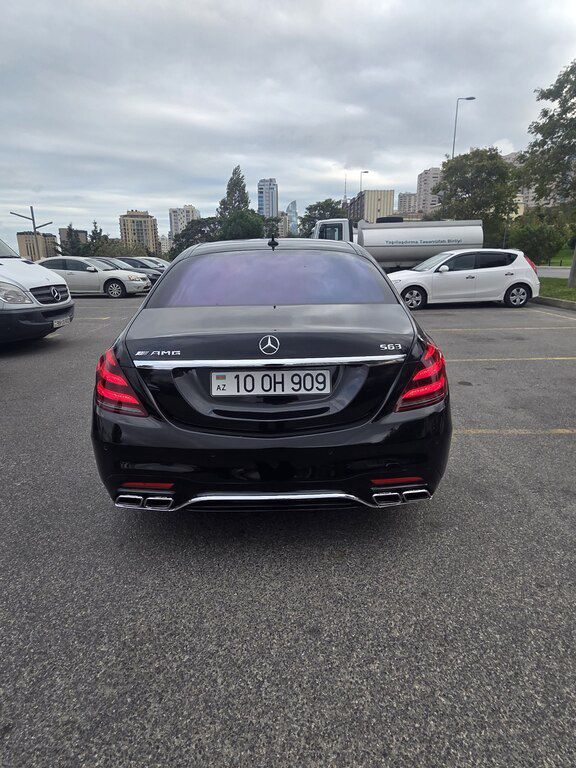 Mercedes S 500, 4.7 L, 2013 il, 170 000 km 10-OH-909 — Avtomobillər, Bakı (4)