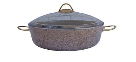 Tava Canali HEM-000064, 22 sm, qranit, bej — Bakı