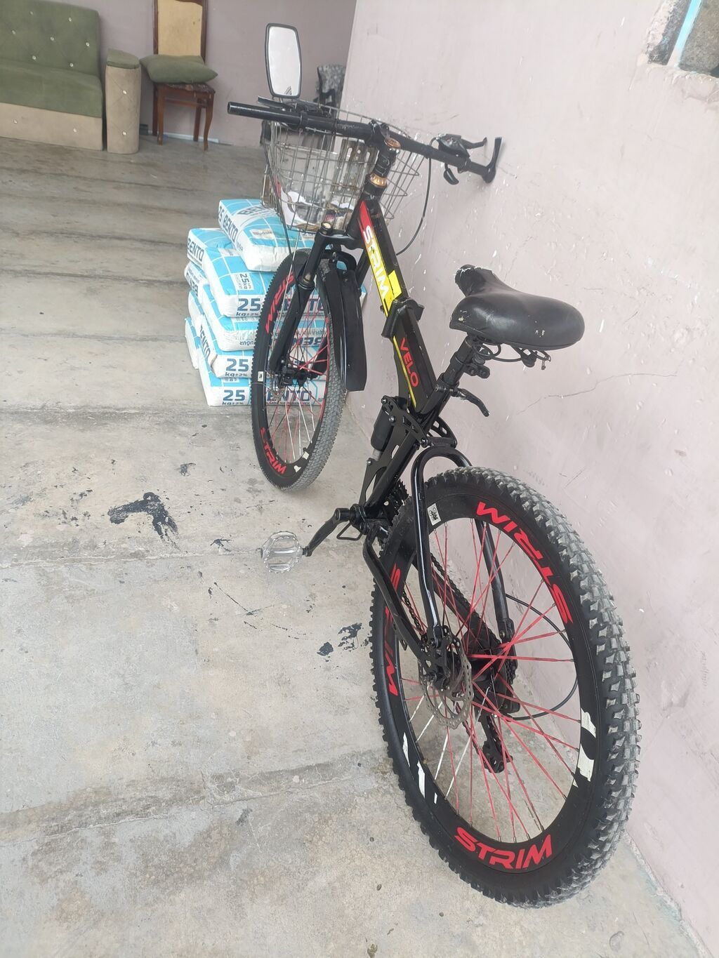 Dağ velosipedi – SRM Velo - Çərçivə: yüngül lehimli, qara rəngdə, SRM — Dağ velosipedləri, Ağdaş (3)