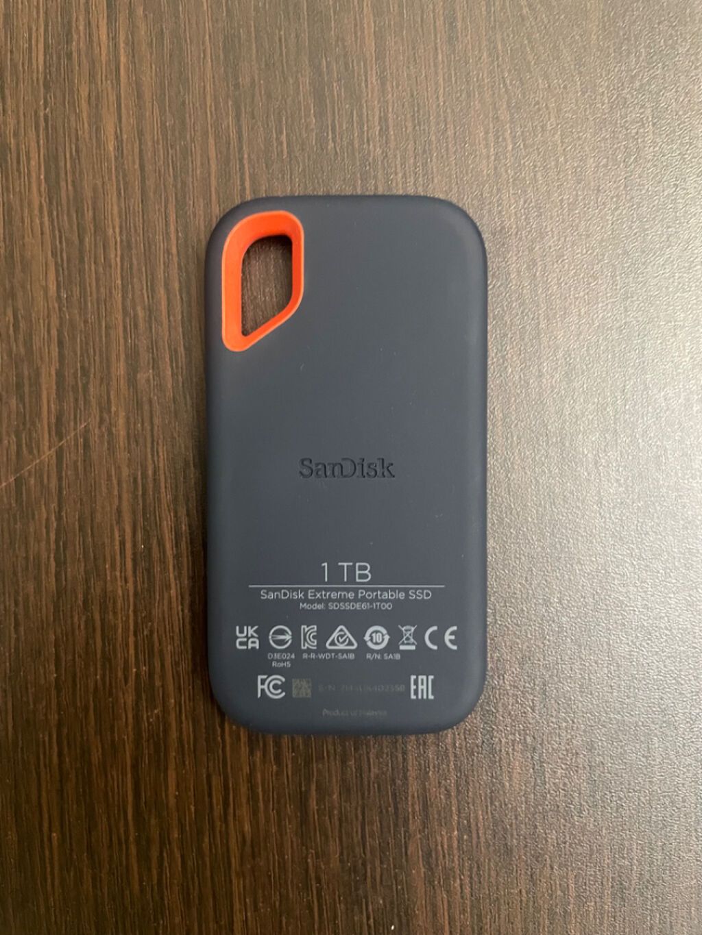 SanDisk Extreme Portable SSD – 1 TB Orijinaldır Amerikadan alınıb — Sabit diskləri, Bakı
