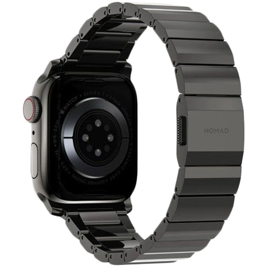 Kəmər Nomad Apple Watch üçün, 38/40/41/42 mm, Boz — Ağıllı saatlar, Bakı