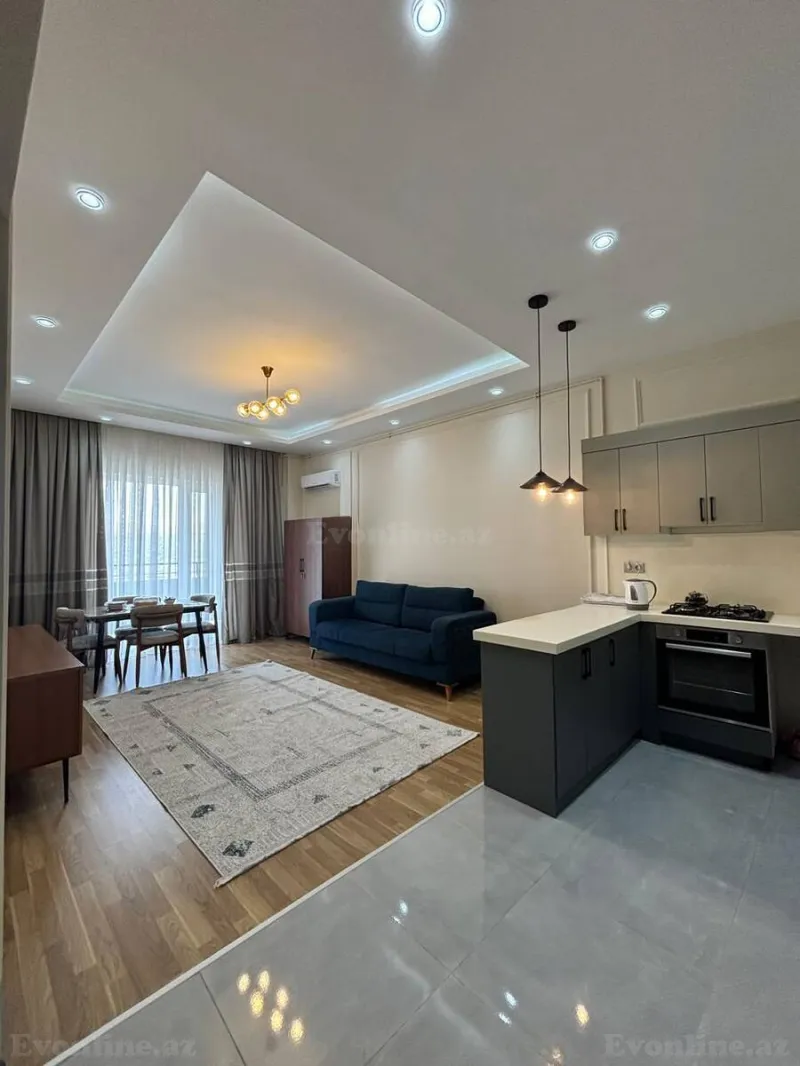 Kirayə verilir 2 otaqlı Mənzil Yeni tikili 75 m² Bakı, Binəqədi r., Avtovağzal m — Mənzil, Bakı (2)