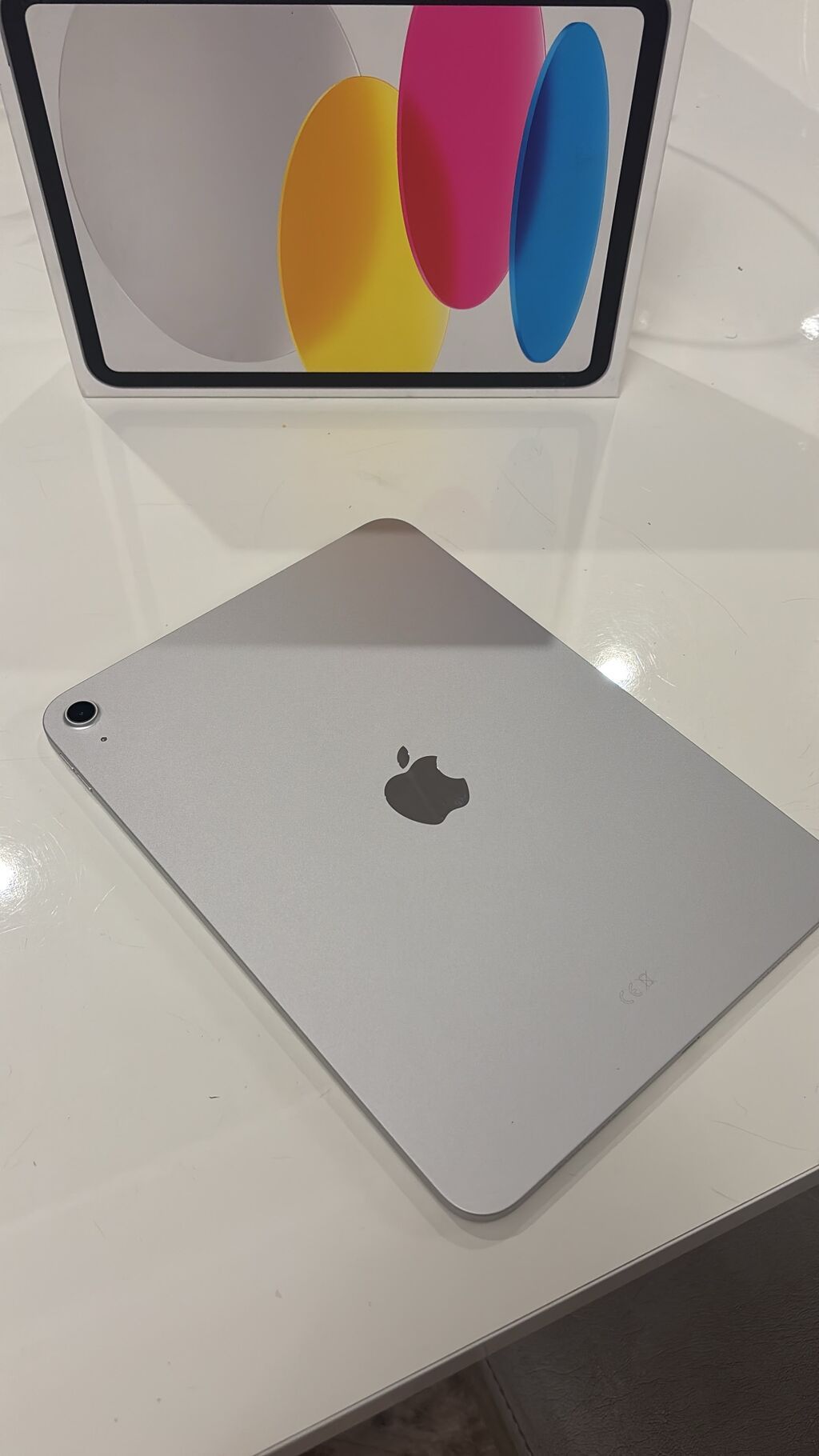 iPad A16 — 128 GB Rəng: Silver Pil: 99% Çox az istifadə olunub — Apple, Bakı (3)