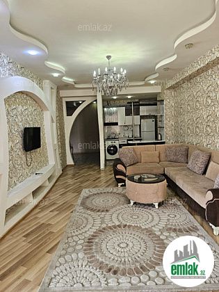 İcarəyə verilir 2 otaqlı 100 m² yeni tikili 28 May m — Mənzil (7)