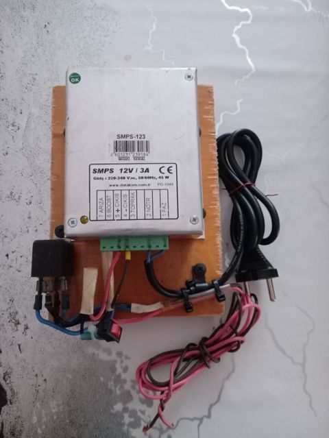Smps 12V 3A güc mənbəyi – hazır blok - Model: SMPS-123 (Datakom) — Bakı