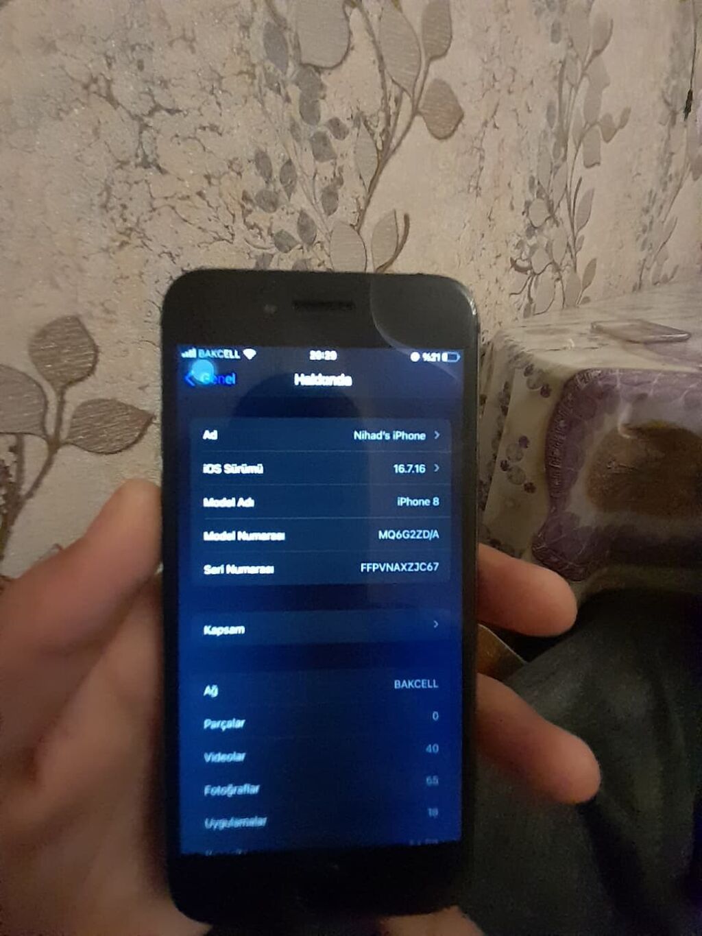 IPhone SE, 64 GB, Qara — Apple iPhone, Gəncə (9)