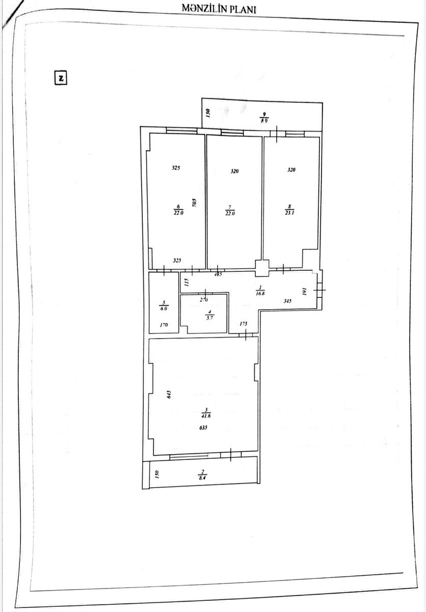 Satılır 3 otaqlı yeni tikili 158 m² — Mənzil, Bakı (6)