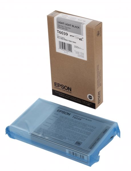 Epson Kartric I/C SP-7880/9880 220ml Light Light Black C13T603900 — Bakı