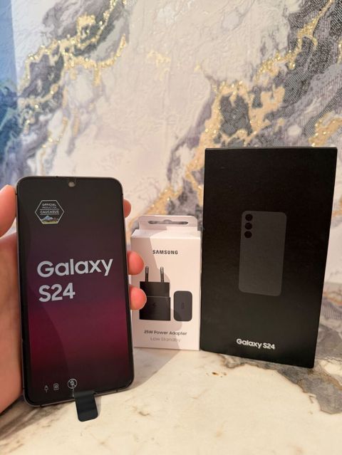 Samsung Galaxy S24, 256 GB, rəng - Qara, İki sim kartlı — Bakı