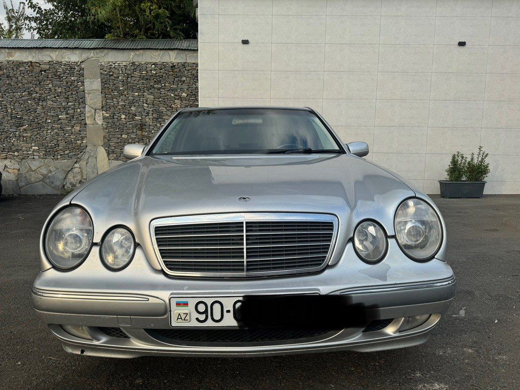 Mercedes E 200, 2.0 L, 1999 il, 481 000 km — Avtomobillər, Bakı (3)