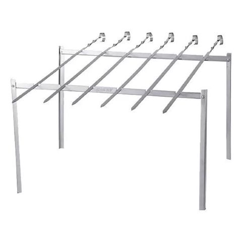 Şiş dəsti, paslanmayan metal, 6 əd, 60 sm — Bakı