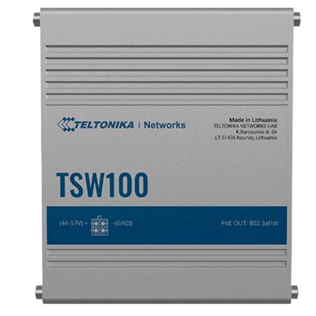 Teltonika TSW100 Ethernet PoE Switch TSW100000000 — Kommutatorlar və marşrutlayıcılar, Bakı