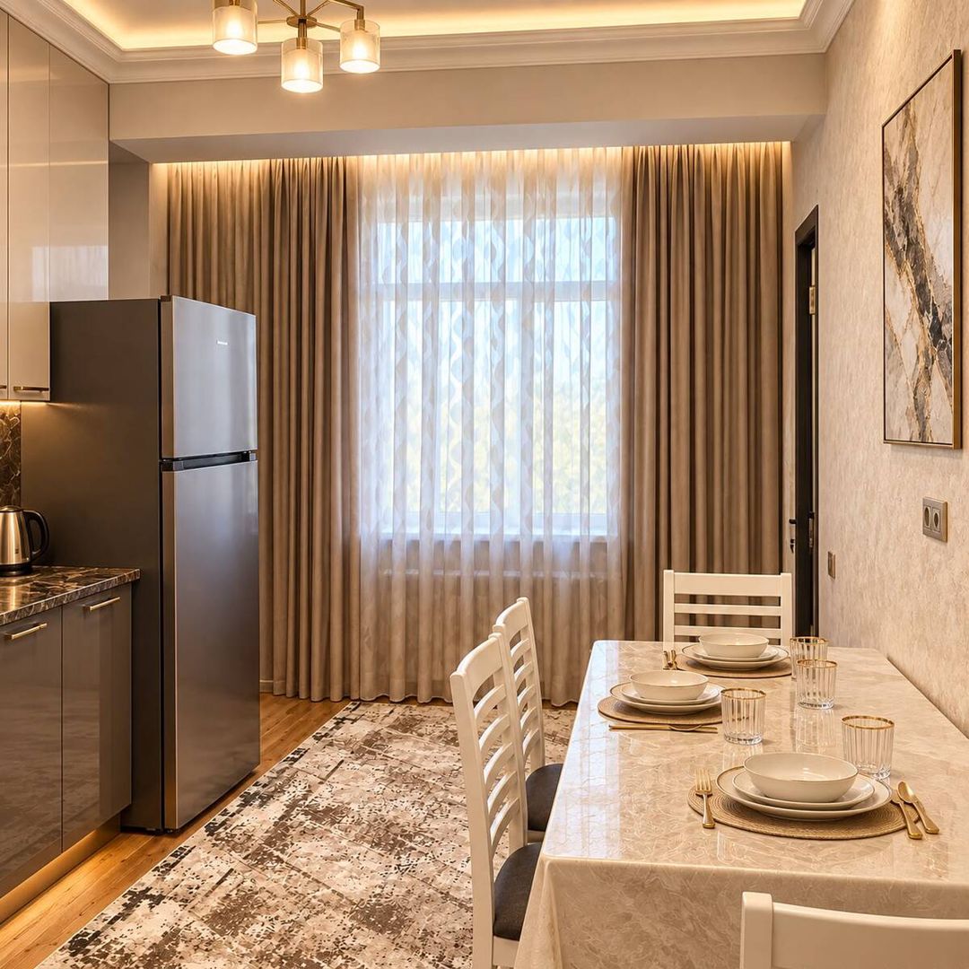 İcarəyə verilir 2 otaqlı yeni tikili 80 m² — Mənzil, Bakı (5)