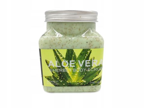 Bədən üçün skrab Wokali Sherbet Aloe Vera Body Scrub 500 ml — Bakı