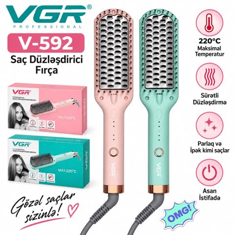 Saç düzləşdirici fen VGR v-592 (kod: evr41001-16) — Bakı