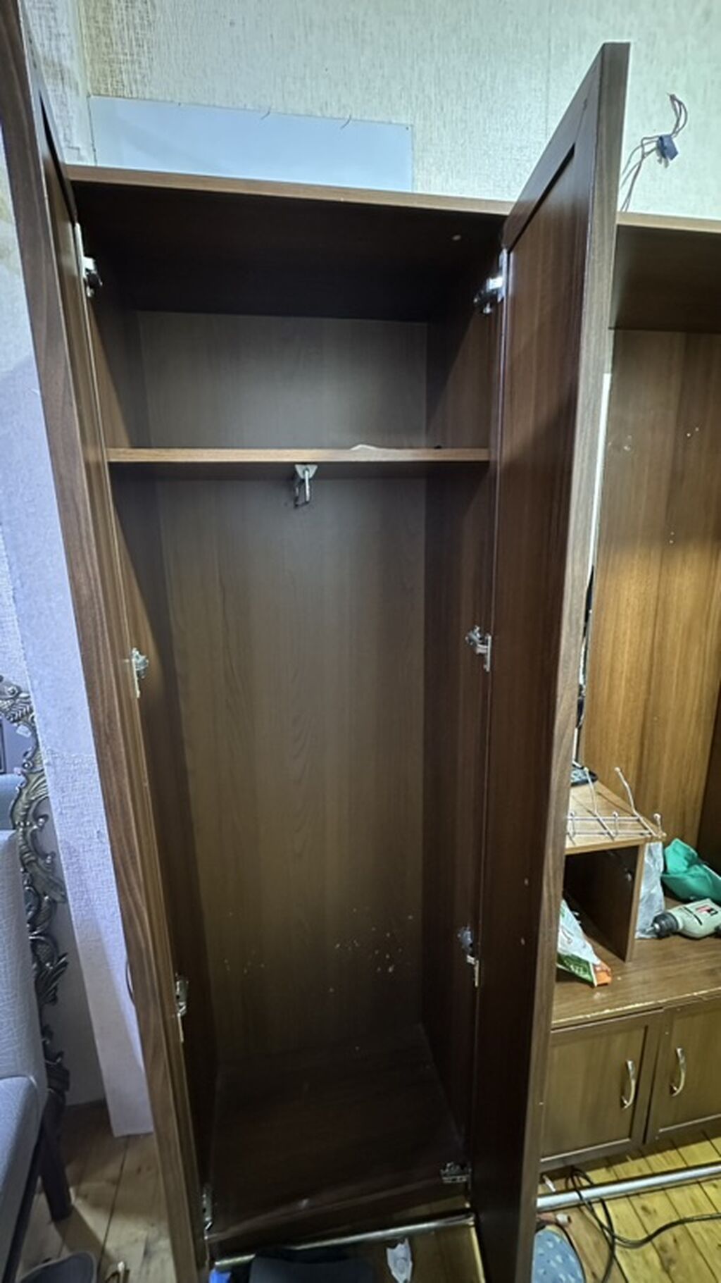Dəhliz üçün çoxfunksiyalı giriş dolabı Ev temir olunur — Xol üçün, Bakı (4)