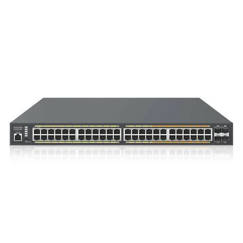EnGenius Cloud Managed Switch with 32 GbEPoE+16x2.5G+4xSFP+,IEEE802.3at/af,740w PoE power budget ECS2552FP — Bakı