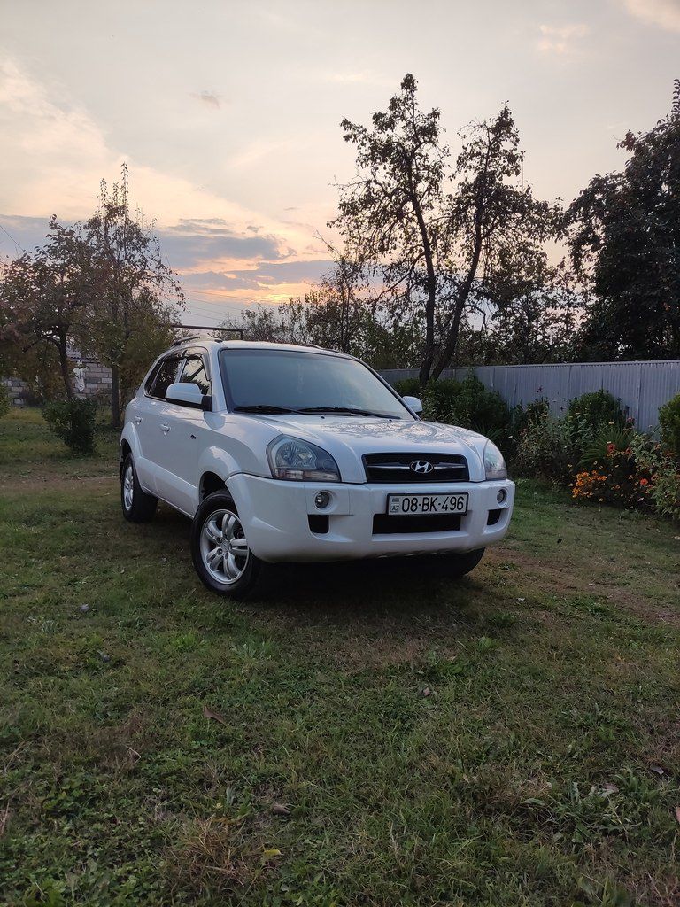 Hyundai Tucson, 2.0 L, 2007 il, 185 000 km 08-BK-496 — Avtomobillər, Balakən (7)