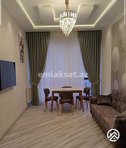 Kirayə (aylıq) 2 otaq yeni tikili 59 m², Nəsimi — Bakı