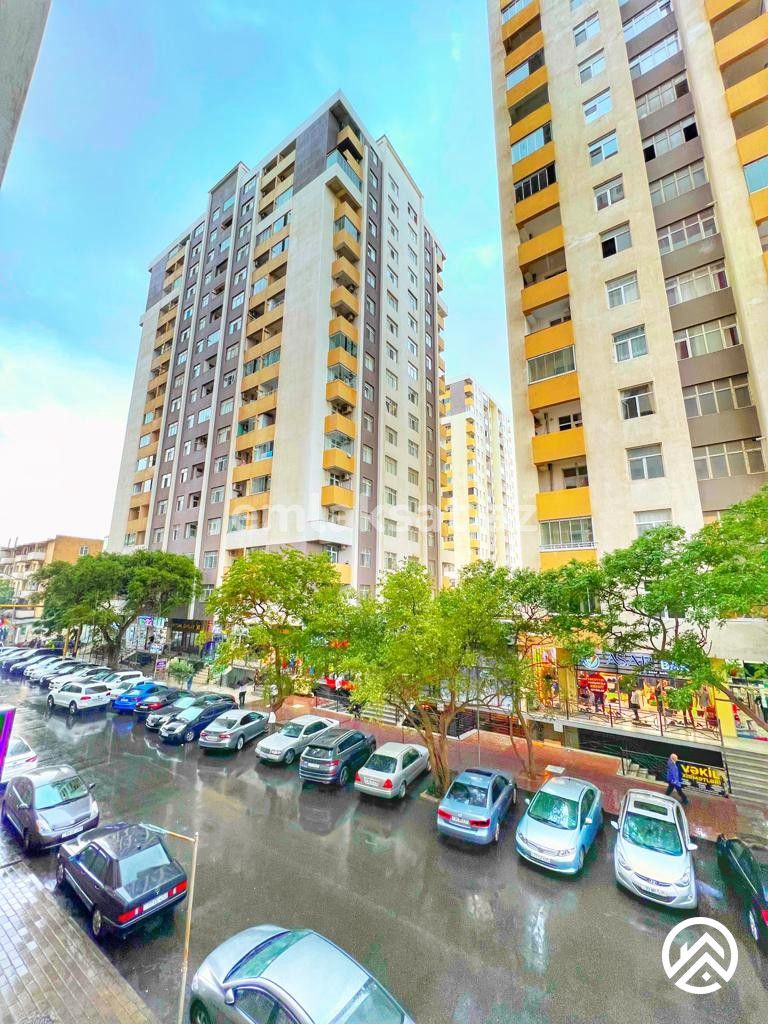 Satılır 1 otaq yeni tikili 64.6 m², Qara Qarayev metrosu — Mənzil, Bakı (2)