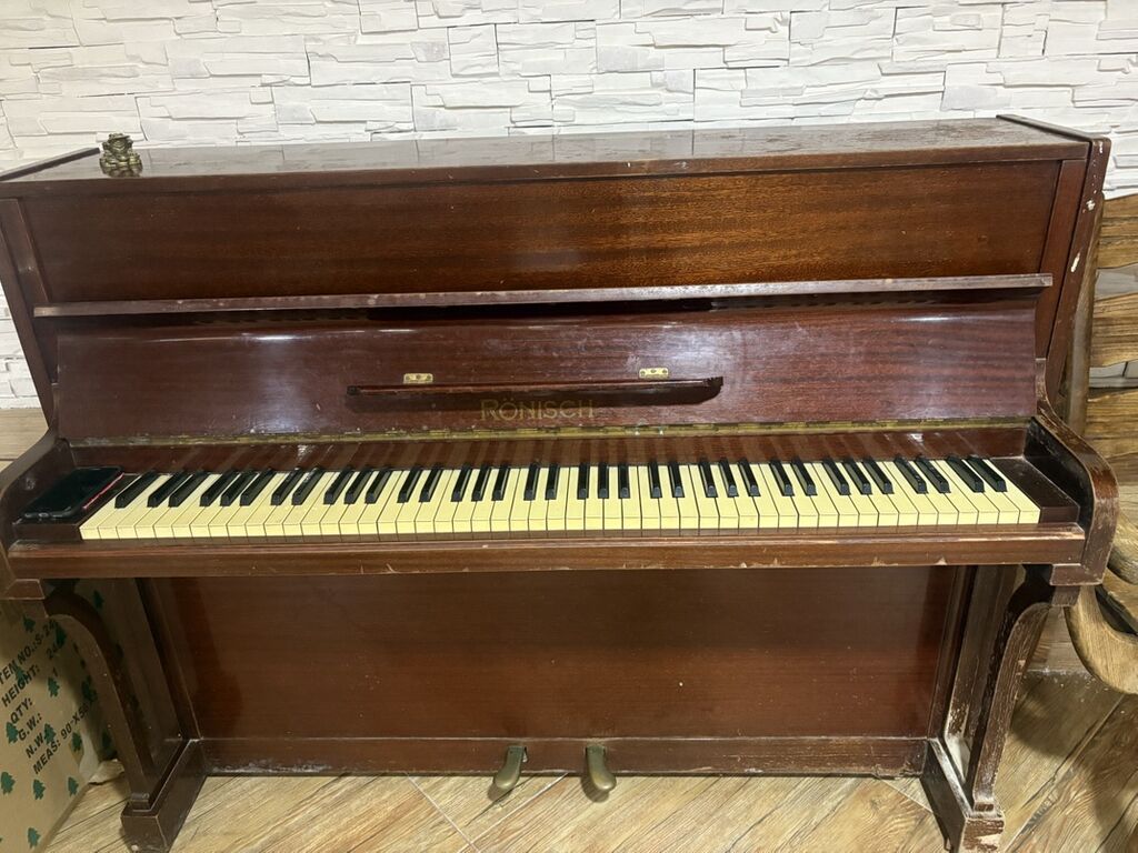 Rönisch akustik pianino - Model: Rönisch upright (şaquli pianino) — Pianino və digər klaviş alətləri, Bakı