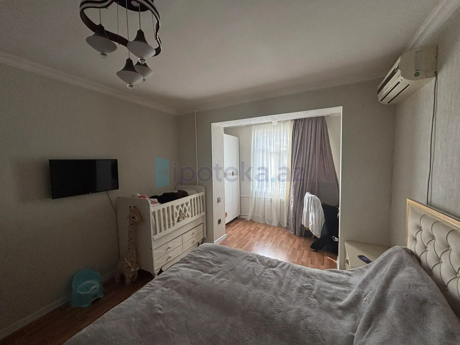 Satılır: 3 Otaq, Köhnə tikili, Xətai r., 85.00 m² — Mənzil, Bakı (5)
