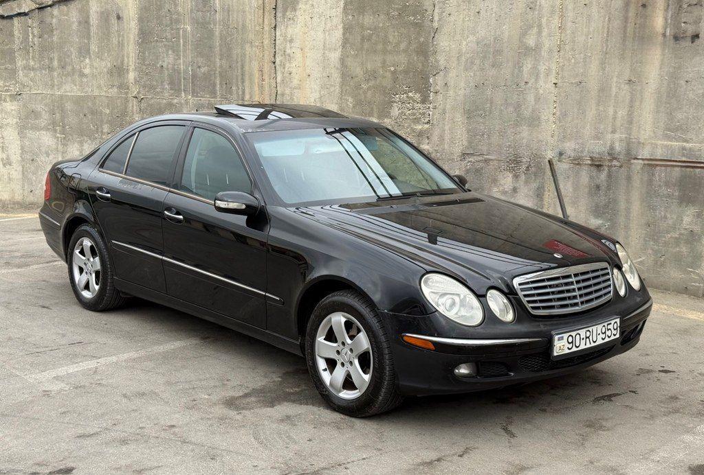 Mercedes E 320 4MATIC, 3.2 L, 2004 il, 248 000 km 90-RU-959 — Avtomobillər, Bakı (6)