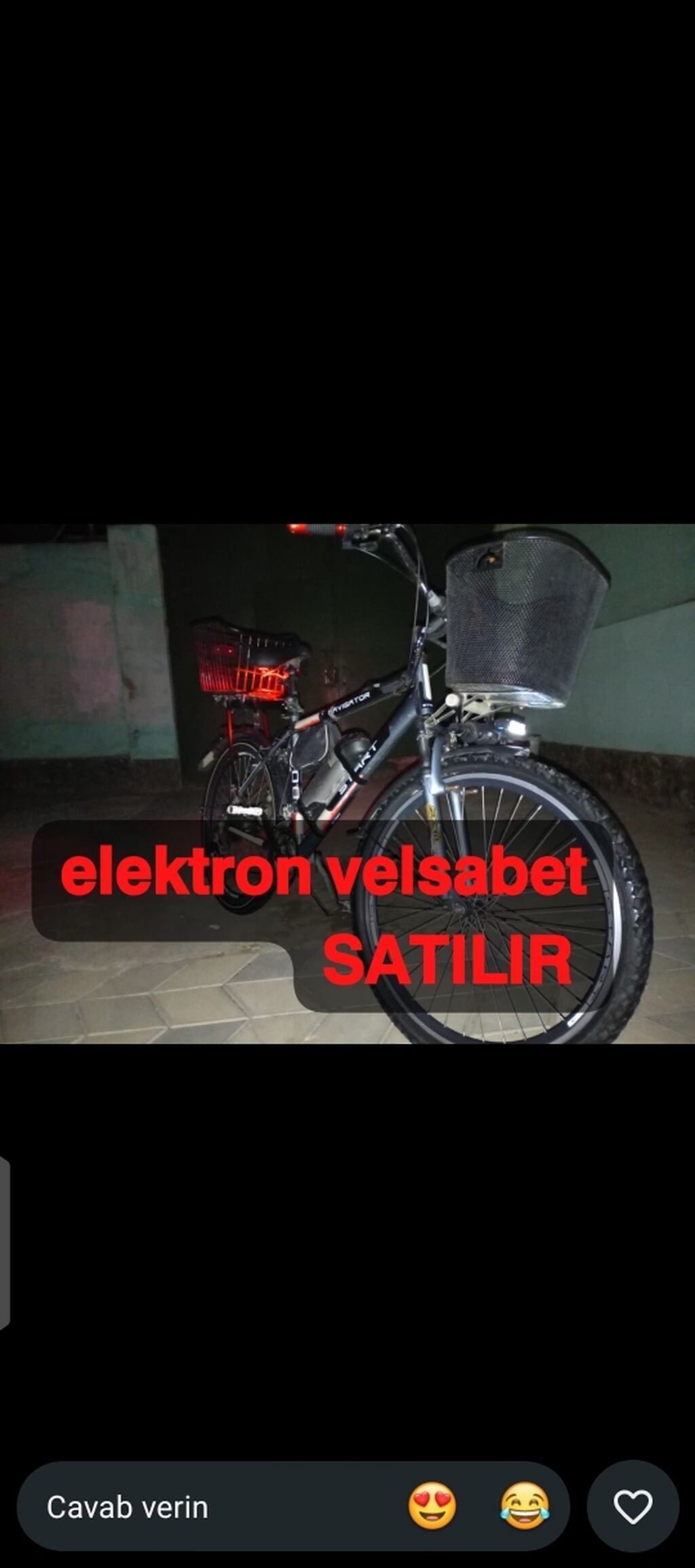 Elektron velosiped satılır - Şəhər içi rahat hərəkət üçün elektrik — Elektrik velosipedləri, Quba (2)