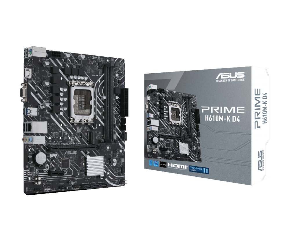 Ana Plata ASUS prıme H610M-K D4 90MB1A10-M0EAY0 — Ana platalar, Bakı