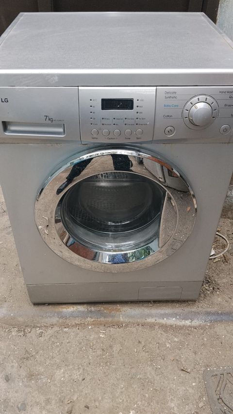 LG paltaryuyan maşın, ön yükləməli, 7 kq tutum.baraban xarabdı.vtsp — Bakı
